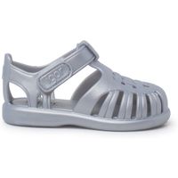 pisamonas zapatos cangrejeras tira adherente tobby metalizadas para nina