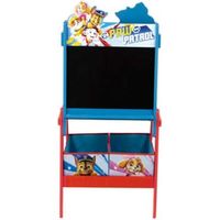 pizarra infantil caballete doble almacenaje patrulla canina