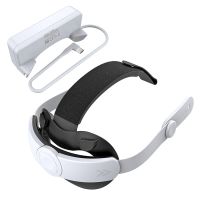 dobe ty-3878 correa para la cabeza ajustable con bateria reemplazable de 18500mwh y cargador para el casco meta quest 3s