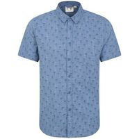 mountain warehouse camisa manga larga preston illustration para hombre