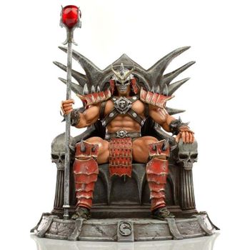 Figura coleccionable Iron Studios Mortal Kombat Shao Kahn Deluxe Art Scale 1:10