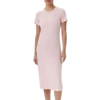 Tommy Hilfiger Vestido largo RIB Bodycon para mujer