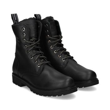 Panama Jack Botines Planos Mujer - Negro Talla 38
