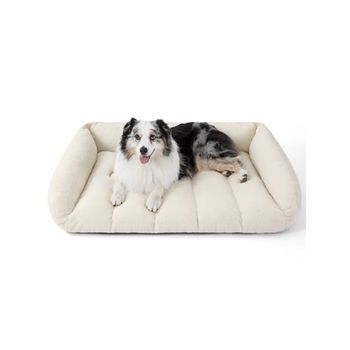 Bonita Y Hermosa Funda Ortopédica Extraíble Y Lavable Para Mascotas, Cama Para Gatos, Sofá, Almohada, Color Blanco, L Gusshious