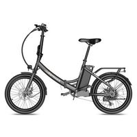bicicleta electrica urbana fafrees f20 light 20 bateria extraible de 36 v y 20 ah negro