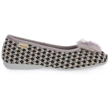 Grunland Pantuflas Grigio 57TAXI para mujer