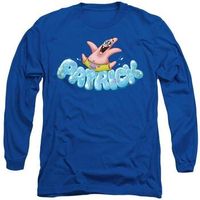 spongebob squarepants camiseta manga larga happy go lucky para mujer