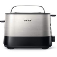 philips daily hd263790 tostadora 2 rebanadas 950w negra