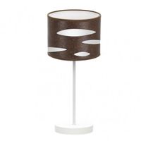 sobremesa odra 1xe14 blancooxido 42x17x17 cm marca fabrilamp