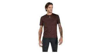 Maillot fox flexair pro de manga corta marron