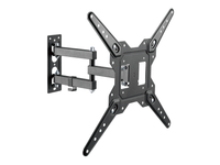 soporte de pared orientable equip para pantalla de 23-55 doble brazo inclinablegiratorio max30kg
