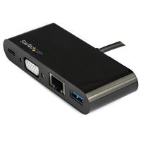 startech docking station usb tipo c vga gbe con puerto usb 30