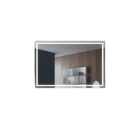 espejo rectangular luz led retroiluminada 80x70 6500k fria