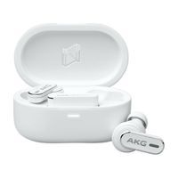 auriculares akg inalambricos bluetooth 53 hi-res con cancelacion de ruido y microfono blanco
