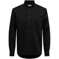 only  sons camisa manga larga onsorson regular yfm dnm shirt noos 22036600 para hombre
