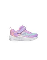 zapatillas skechers microspec advance - oasis poi nina lilanegro