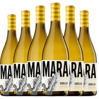 mara martin vino blanco godello do monterrei 75 cl 13  pack 6 botellas