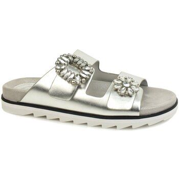 Guess Sandalias Ciabatta Silver FLMBR2LEL03 para mujer