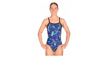 Banador para mujer mako nereid venice night blue   multicolor