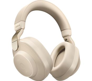 JABRA Elite 85H Wireless Bluetooth Noise-Cancelling Headphones - Gold Beige, Gold