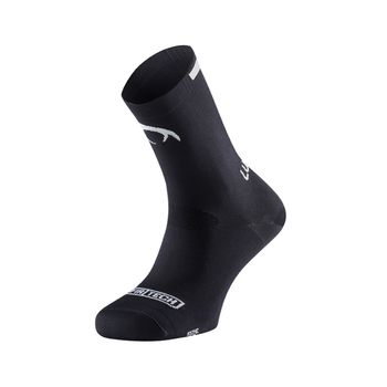 Calcetín ciclismo compresivo Lurbel Cycling Biker Evo I ¡AHORRA 40%! - L (43/46), Negro