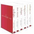 twilight saga 6 book set white cover