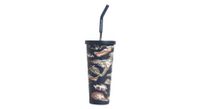 united by blue lakeside botella de agua de camuflaje 24 oz   650 ml azul