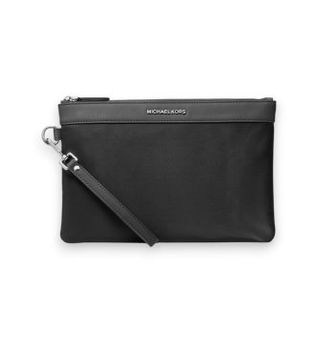 Michael Kors para hombre. 33T6LBNU2B Neceser de viaje negro (OSFA), Casual, Nylon