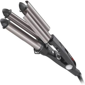 Babylisspro Tripple Waver Rizador De Pelo Caliente Negro 125 W 2,7 M