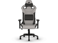 silla gaming - corsair t3 rush reposacabezas 4d espalda inclinable hasta 120 kg almohadilla incluida gris