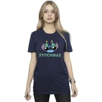 Disney Camiseta Stitchmas para mujer