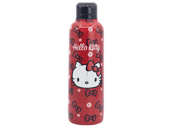 Termo - Sherwood Hello Kitty, 515 ml, Rojo
