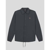 dickies chaquetas chaqueta oakport coach jacket charcoal grey para hombre