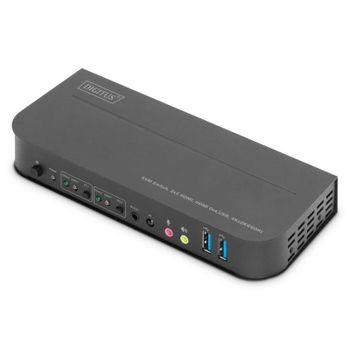 Conmutador KVM Digitus 2x1 HDMI 4K a 60 Hz