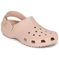 crocs zuecos classic metallic buckle clog para mujer