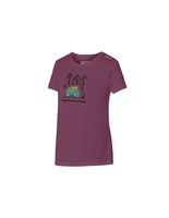 camiseta de montana joluvi adventure montanas mujer oquidea