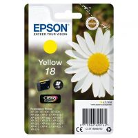 cartucho de tinta original epson 18 amarillo