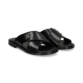 Roberto Cavalli Sandalias Hombre - Negro Talla 41