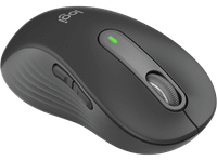 raton inalambrico - logitech signature m650 para manos grandeszurdos bluetooth accesos directos personalizable usb negro
