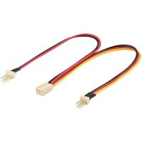 cable alimentacion interna goobay 93880 22 cm 3 pines ventilador