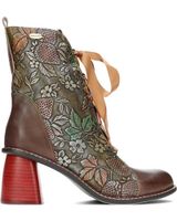 de laura vita botas para mujer de modelo evcao311 choco