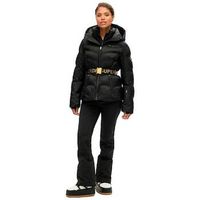 superdry abrigo de plumas doudoune luxe ski femme para mujer