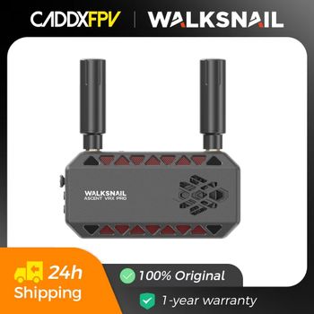 Receptor Caddx Walksnail Ascent VRX Pro es compatible con todas las gafas y pantallas FPV con entrada HDMI, y puede usarse con el Ascent Lite+ VTX.