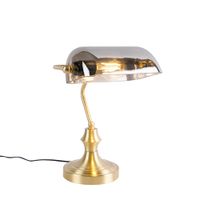lampara de mesa vidrio orolaton