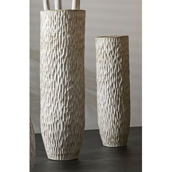 Vasija Terracota Adara Text. Colmenilla S/2 30dx100 Cm