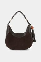 bolso hobo de piel genuina nina