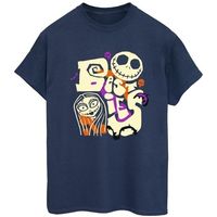 nightmare before christmas camiseta manga larga besties para mujer