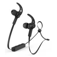 auriculares hama freedom run iii inalambricos bluetooth para deportes con cancelacion de ruido negro