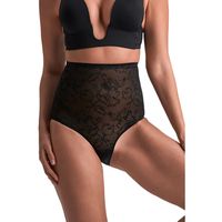 bye bra reductores y moldeadores braga moldeadora de encaje cintura ultra alta lacy para mujer