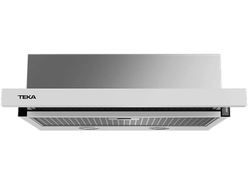 Campana telescópica - Teka CNL 6415 W, 2 Velocidades + intensiva, 385m³/h, 60 cm, Blanco